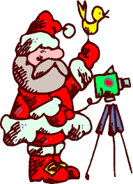 Image result for santa with video camera