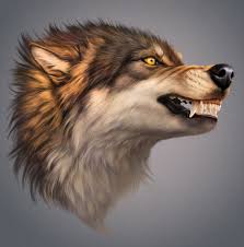Angry Wolf An Art Print By Johanna Tarkela Angry Wolf Wolf Artwork Wolf Art