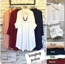 Kemeja putih kantong polos wanita baju formal cewek baju kantor kerja kancing buka. Jual Baju Blouse Wanita Atasan Tunik Putih Pakaian Kerja Blus Cantik Atasan Baju Cewe Size Xl Jumbo Termurah Terlaris Adem Longdress Dress Marun Di Lapak Toko Kley Bukalapak