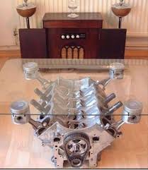Amazing Ideas For Your Man Cave 25 Pics Man Cave Coffee Table Man Cave Decor Engine Coffee Table