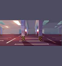 3d viewer is not available. Cartoon Parking Lot Background Vector Images Over 120