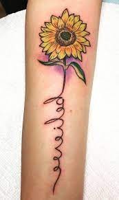 Creative Sunflower Tattoo Ideas C Tattoo Artist Xallitic Tattoo Shop Sunflower Tattoos Tattoos Rose Tattoo Forearm