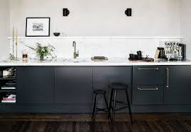 Maybe you would like to learn more about one of these? Photo 50 Of 123 In Kitchen Drop In Marble Photos From Tired Of The All White Trend Embrace The Dark Side With These 9 Black Kitchens Dwell