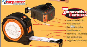 A tape measure or measuring tape is a flexible ruler and used to measure distance. Lefty Righty Tape Measure 16 Or 25 Foot