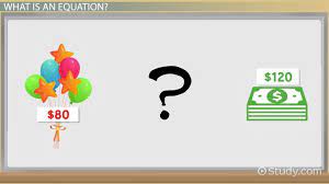 Equation Lesson For Kids Definition Examples Video Lesson Transcript Study Com