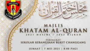 Sekolah kebangsaan landas km 16 jalan jerangau 21810 ajil,hulu terengganu, terengganu darul iman tel : Majlis Khatam Al Quran Peringkat Sekolah 2019 Sk Bukit Changgang