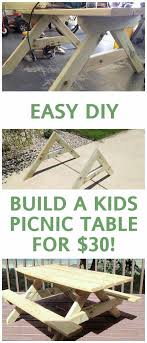 Tedswoodworking Plans Review Kids Picnic Table Kids Picnic Wood Projects For Kids