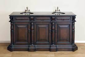 Double sink vanities come in various styles, sizes and finishes. 66 Inch Wide Miltonia Vanity