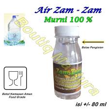 Muhaimin june 26, 2019 0. Jual Air Zam Zam Murni Zamzam Asli Kemasan 80 Ml Kab Sidoarjo Boutiq Mastura Tokopedia