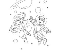 Kolorowanki KOSMOS, malowanki do druku ufo, planety, kosmici