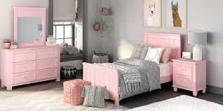 Industrial rustic gray 4 piece twin bedroom set thornwood hills. Girls Twin Bedroom Sets