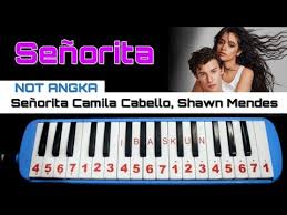 Not Pianika Senorita Camila Cabello Shawn Mendes Youtube