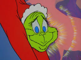 The grinch's heart grew three sizes quote : Said The Grinch In Sanity