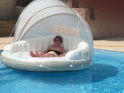 Intex 58292eu Inflatable Canopy Island Amazon Co Uk Toys Games Intex Outdoor Bed Canopy