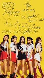 Red Velvet Wallpaper Selebritas Selebriti Wanita