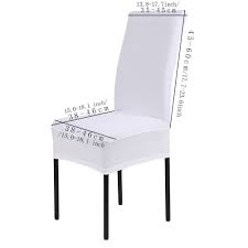 Amazon Com 6 X Removable Short Stretch Spandex Dining Chair Slipcovers Protector Super Capas Para Cadeira De Cozinha Capas Para Cadeiras Ideias Para Mobilia