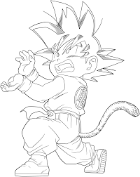 Check spelling or type a new query. Dragon Ball Kid Goku 34 Lineart By Superjmanplay2 On Deviantart