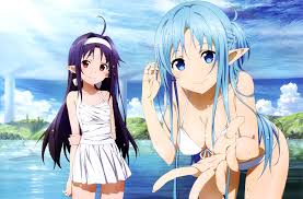 Enjoy asuna background wallpapers of best quality for free! Wallpaper Illustration Anime Girls Sword Art Online Yuuki Asuna Artwork Cartoon Black Hair Bikini Konno Yuuki Mangaka 4071x2670 Mandeepkc 317486 Hd Wallpapers Wallhere