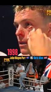 1998 A fight etched into Australian Muay Thai history. International  classic Fight Highlights:, Chris Allen 🇬🇧, John Wayne Parr 🇦🇺, #มวยไทย  #muaythaigoldenera , A young JWP showing huge heart to ...