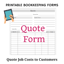 Free Bookkeeping Forms And Accounting Templates Printable Pdf Bookkeeping Business Small Business Bookkeeping Free Printable Quotes