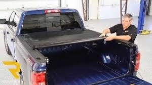 Fold the cover up and fasten the buckle straps located at the bulkhead area to drive with the tonneau cover open. How To Install American Soft Rolling Tonneau Cover Youtube