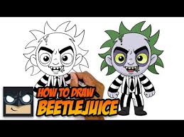 A fanart drawing i did of beetlejuice. How To Draw Beetlejuice Step By Step Tutorial Myhobbyclass Com