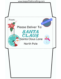 Free printable letter to santa with matching printable envelope traditions are always a fun part of the holiday season. Free Santa Letter Printable With Envelope And Wish List Leap Of Faith Crafting