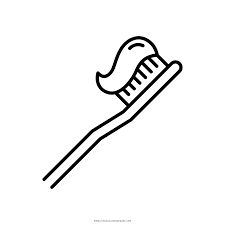 Coloring page tooth cartoon holding toothbrush and dental floss. Toothbrush Coloring Page Ultra Coloring Pages
