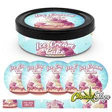 Ice Cream Cake Pressitin Strain Labels Chronic Slaps