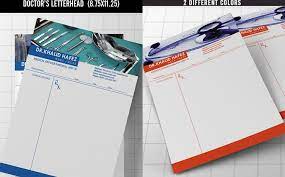 How to create a letterhead template for a doctor? Doctor Hospital Letterhead Corporate Identity Template Letterhead Design Letterhead Corporate Identity