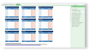 Calendars Templates For Onenote By Auscomp In 2020 Calendar Template Calendar Onenote Template