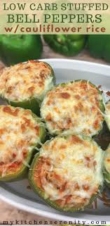 Easy Low Carb Keto Stuffed Bell Peppers Filled With Ground Beef Creamy Tomato Sauce An Stuffed Peppers Low Carb Stuffed Peppers Healthy Stuffed Bell Peppers