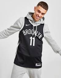 Custom brooklyn nets jerseys, apparel browse the nba custom shop at fanatics.com for custom brooklyn nets apparel for your next gameday. Black Nike Nba Brooklyn Nets Irving 11 Swingman Jersey Jd Sports