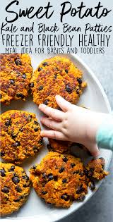 Maybe you would like to learn more about one of these? Sweet Potato Kale And Black Bean Patties For Babies And Toddlers Fox And Briar