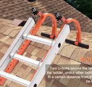 Amazon.com: Ladder Roof Hook with Wheel Ladder Hooks for ...