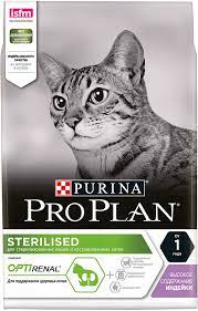 razvesnoj tovar korm dlya sterilizovannyh koshek purina pro plan sterilised s indejkoj kupit s dostavkoj v internet magazine zoogastronom ru