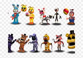 Welcome back to the new and improved freddy fazbear's pizza! Five Nights At Freddy S Png Download Fnaf 2 Toy Characters Transparent Png 679x507 245650 Pngfind
