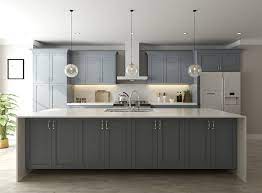 Our grey kitchens are a delightful combination of modern designs and warm tones. Storm Grey Frameless Kitchen Cabinets Rta Cabinet Store