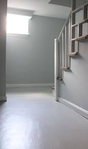 How To Paint A Concrete Floor Painted Concrete Floors Concrete Basement Floors Basement Renovations