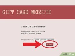 Start by looking at the back of your gift card. 3 Ways To Check The Balance On A Gift Card Wikihow