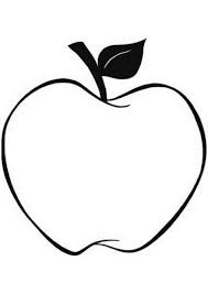 Gabarit Pomme A Peindre Avec Un Bouchon Bricolage Automne Maternelle La Pomme En Maternelle Activites Pomme