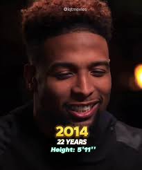 Odell Beckham Jr. evolution #odellbeckhamjr #evolution #nfl  #americanfootball #nflfootball #thenandnow