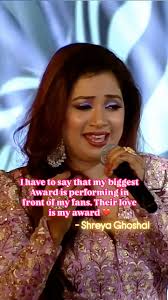 A lot of us are feeling disappointed and upset that Shreya Ghoshal didn’t  receive the Padma Shri award this year. It’s heartbreaking to see such an  incredible artist being overlooked yet again. But ...