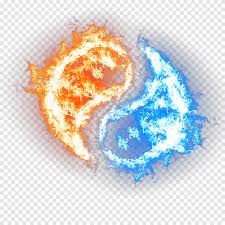 Fire and ice yin yang drawing. Taiji Png Images Pngegg