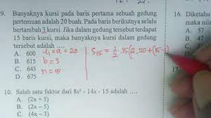 Barisan geometri memiliki rasio (nilai pembanding) setiap dua suku yang berurutan yang tetap. Contoh Soal Cerita Deret Dan Barisan Geometri Dapatkan Contoh