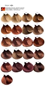 Loreal Majirel Color Chart Hair Coloring