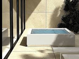 Overflow Outdoor Hot Tub Quadrat Minipool Outdoor Collection By Kos By Zucchetti Design Ludovica Roberto Palomba Hot Tub Outdoor Jacuzzi Outdoor Mini Pool
