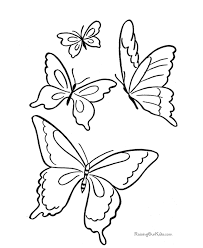 Try to color butterfly to unexpected colors! Butterfly Printables Butterfly Coloring Pages Sheets And Pictures Are Fun But They Also Butterfly Coloring Page Butterfly Printable Easy Butterfly Drawing