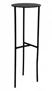 Made By Father And Daughter Tough Design By Esther Handmade By Willem This Small High Table Of Iron Is Beautiful In 2020 High Table Table Side Table