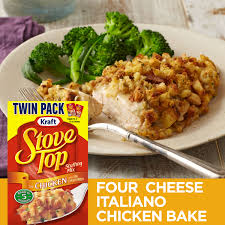 Explore a wide variety of my food and family recipes today. 3 Pack Kraft Stove Top Twin Pack Stuffing Mix For Chicken 12 Oz Box Walmart Com Walmart Com